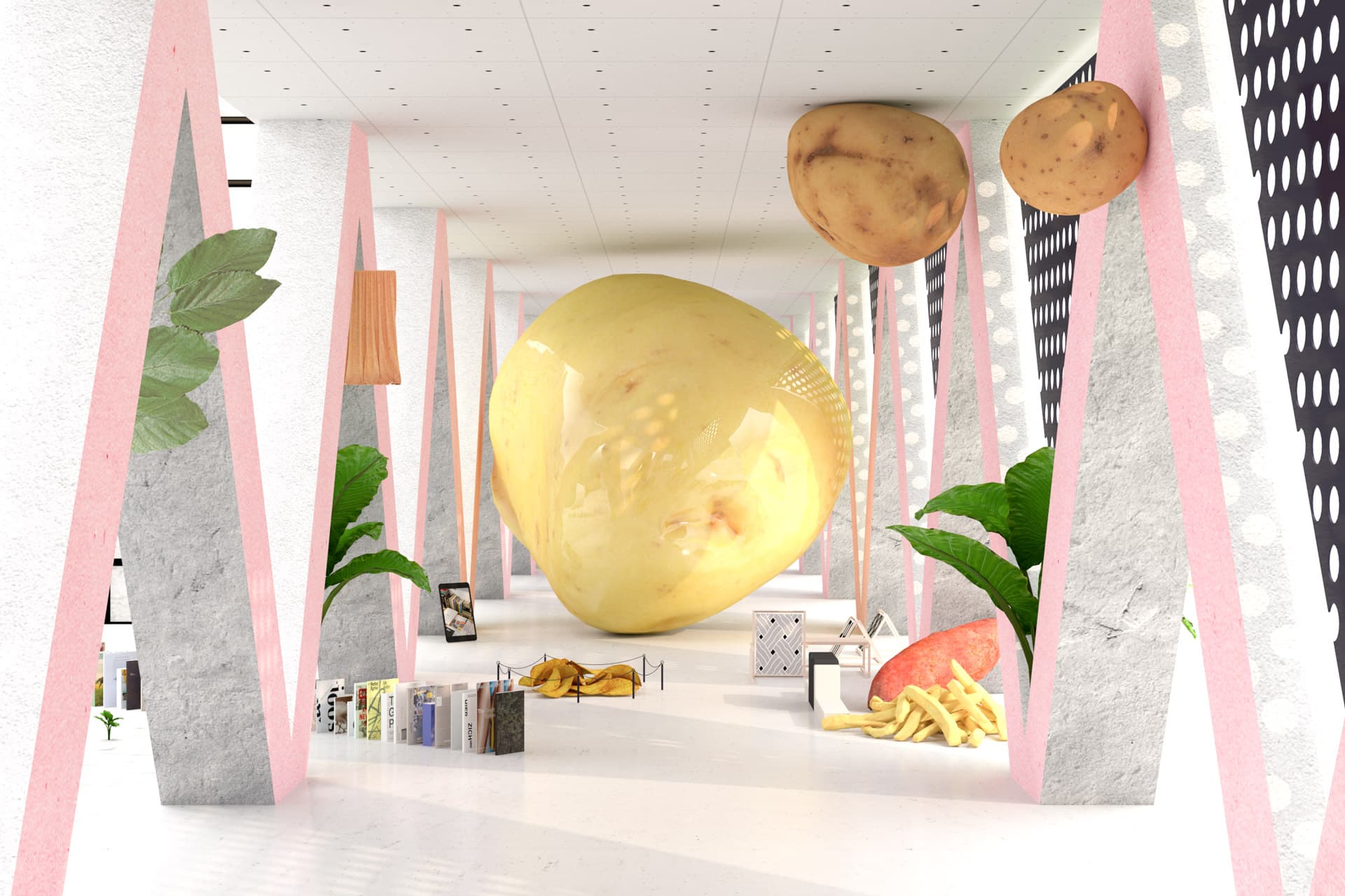 Online Venue Space Design for [Tokyo Art Book Fair 2020] 