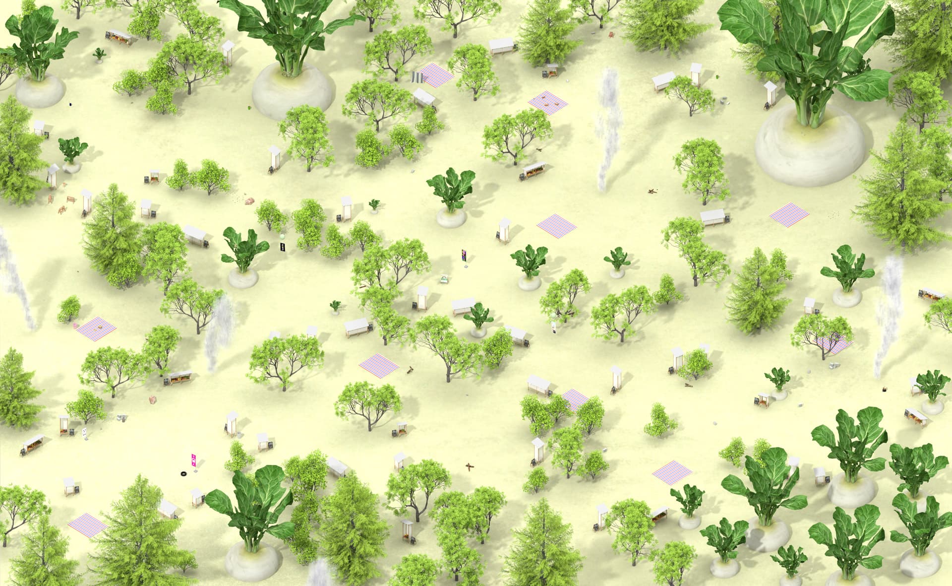 Online Venue Space Design for [Tokyo Art Book Fair 2021] 